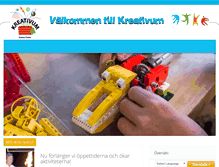 Tablet Screenshot of kreativum.se